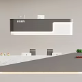 Modern Company Front Desk Bar 3d model