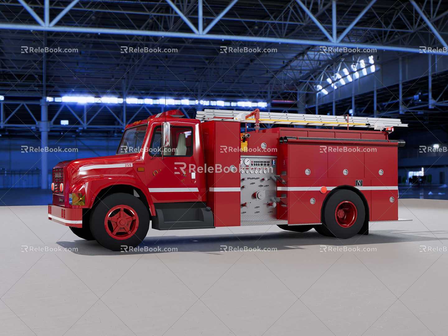 Fire truck 3d model