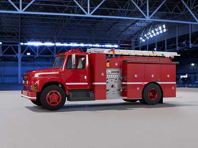 Fire truck 3d model