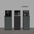 Poliform Modern Kitchen Appliances With Grey Cabinets And Digital Displays