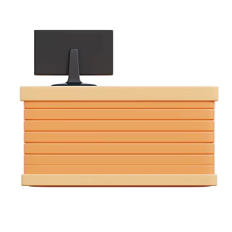 Modern bar cartoon bar cartoon bar 3d model