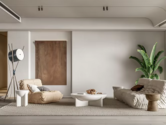 The Silent Living Room 3d model