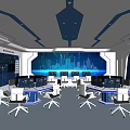Command Control Room 3d model