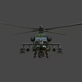 attack helicopter 3d model