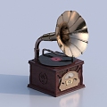 phonograph 3d model