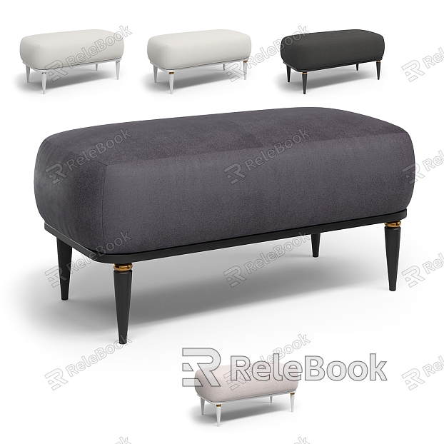 Simple Sofa Low Stool Sofa Low Stool Simple Low Stool Decorative Low Stool Living Room Low Stool model