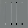 Modern Minimalist Wall Lamps With Slim Design And Soft Lighting In Black White Gold