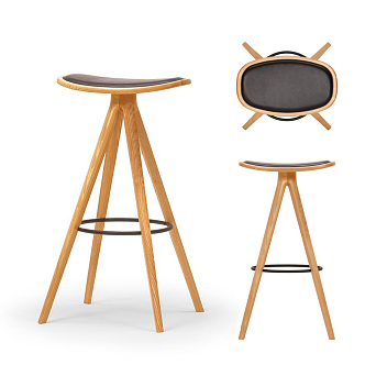 Nordic Bar Stool Bar Chair 3d model