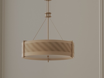 Modern chandelier 3d model