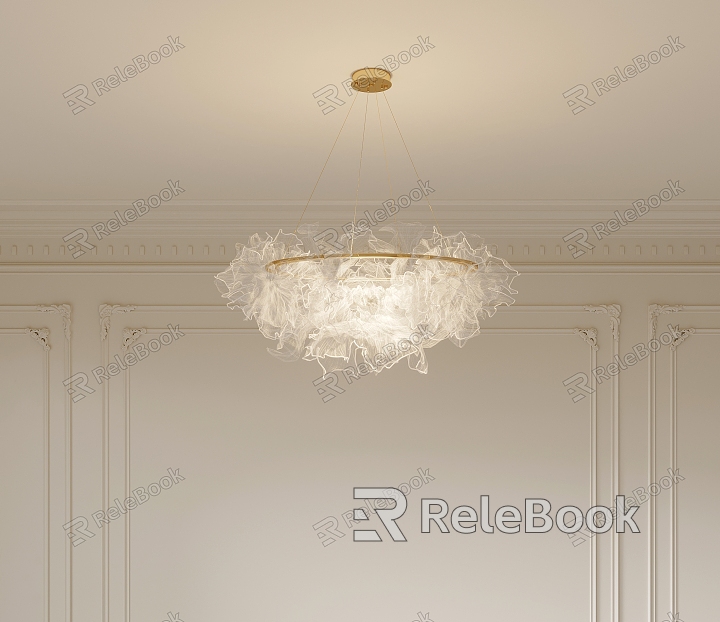 French Cream Chandelier model