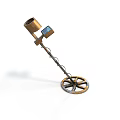Electronic Metal Detector With Handheld Design Digital Display And Detection Coil