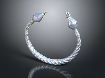 Modern Bracelet Classical Bracelet Ancient Bracelet 3d model