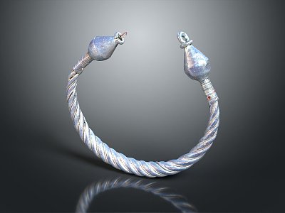 Modern Bracelet Classical Bracelet Ancient Bracelet 3d model