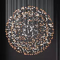 Modern chandelier 3d model