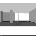 Modern Public Office Space Design With Desks Computers Chairs And Green Plants