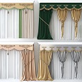 Curtains 3d model