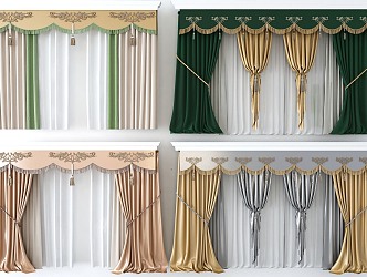 Curtains 3d model