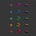Modern Gem Ruby 3d model