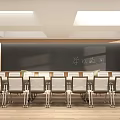 Classroom School Study Room Reading Room Single-storey Classroom Ordinary Classroom Manual Room 3d model