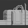 Sci-fi Items Sci-fi Components High-tech Components Sci-fi Equipment Sci-fi Scene Sci-fi Environment Game Scene 3d model