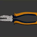 Pipe pliers vise bench vise wrench tool hardware tool processing tool furniture 3d model