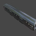 Silver Subway Train With Number 7 American Flag And Car 175 Exterior Details