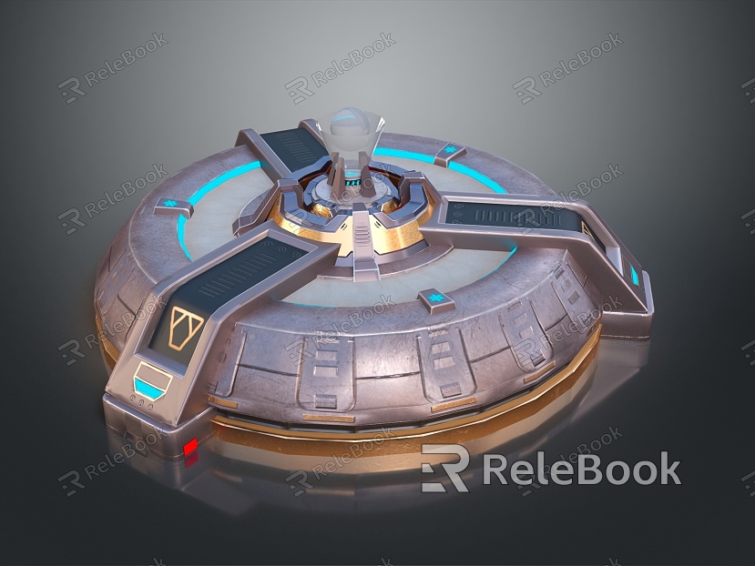 Sci-fi Items Sci-fi Components High-tech Components Sci-fi Equipment Sci-fi Scene Sci-fi Environment Game Scene model