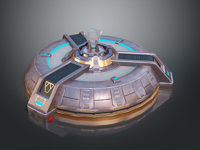 Sci-fi Items Sci-fi Components High-tech Components Sci-fi Equipment Sci-fi Scene Sci-fi Environment Game Scene model