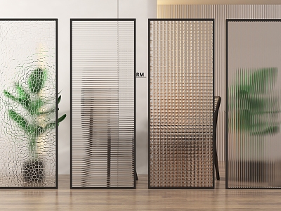 Changhong glass partition 3d model