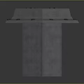 Industrial Structural Component Hexagonal Metal Top And Concrete Base With Bolts