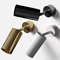 Modern Wall Mounted Spotlights in Black Gold White for Home Decor Lighting