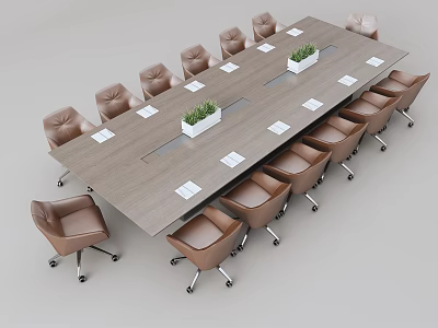 Conference table 3d model