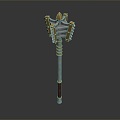 Scepter Ancient Scepter Cane Ancient Scepter Magic Scepter Metal Scepter Classical Scepter Magic Scepter 3d model