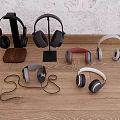Headphone combination 3d model