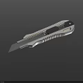 Durable Utility Knife With Retractable Sharp Blade And Ergonomic Grip Handle