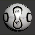 Adidas Jabulani FIFA World Cup Official Football With Black White Design