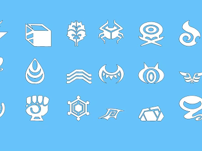 Collection of Diverse Decorative Pendant Designs With Different Shapes And Patterns 3d model