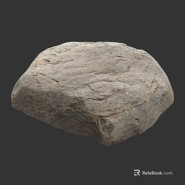 Natural Rustic Stone With Unique Surface Texture Ideal For Decorative Building Use 3d model 