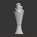 Modern Trophy Craft Trophy Art Trophy 3d model