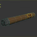 Premium Handcrafted Cigar With Brown Wrapper Golden Emblem On Dark Reflective Surface