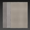 modern square carpet square carpet 3d model