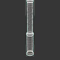 Metal Filter Tube With Stainless Steel Mesh And Cylindrical Structure For Industrial Use