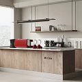 Modern Bar Coffee Bar 3d model