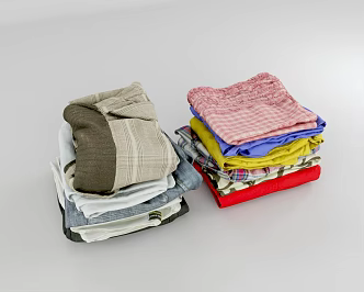 Modern clothes 3d model