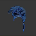 Military Weapon Helmet Gray Tactical Protective Gear With Full Face Shield And Adjustable Straps
