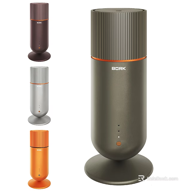 iORK Stylish Column Speakers With Various Color Options And Modern Design 3d model 