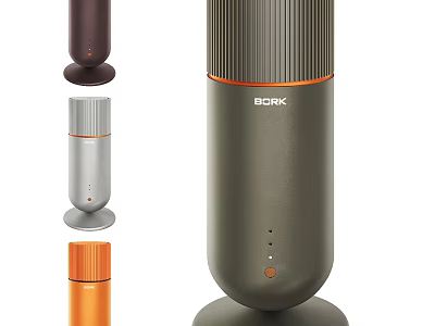 iORK Stylish Column Speakers With Various Color Options And Modern Design 3d model