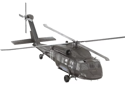 Helicopter utility helicopter helicopter 3d model