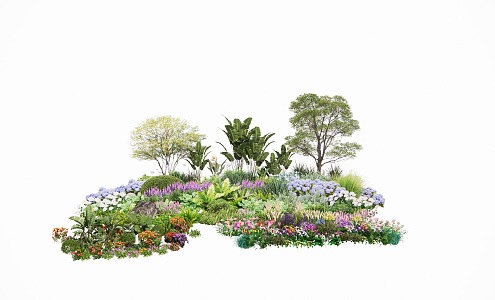 Flower Landscape 3d model