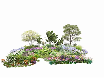 Flower Landscape 3d model
